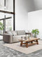 MUST Living Coffee table Tuscany rectangular,35x120x60 cm, rustic recycled teakwood, top 4 cm