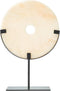 MUST Living Coin Onyx on a stand large,45xØ30 cm, onyx