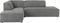 MUST Living Corner sofa Cliff left,80x273x180 cm, Honey grey