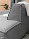 MUST Living Corner sofa Cliff left,80x273x180 cm, Honey grey