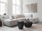 MUST Living Corner sofa Cliff right,80x273x180 cm, Honey sand