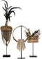 MUST Living Decorative wooden necklace on an stand,53x25x12 cm