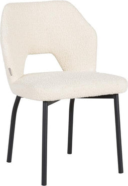 Must Living eetkamerstoel Bloom - bouclé naturel