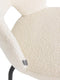 Must Living eetkamerstoel Bloom - bouclé naturel