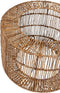 MUST Living Lampshade San Lorenzo,35Ø55 cm, Abaca