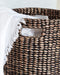 MUST Living Laundry basket Bora Bora BLACK WASH,52xØ40 cm