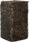 MUST Living Laundry basket Palawan BLACK WASH,60x33x33 cm