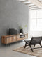 MUST Living Lounge chair Lazy Loom Black,69x65x76 cm, teakwood, knock down
