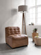 MUST Living Lounge chair Liberty,75x67x85 cm, buffalo leather cognac