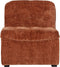 MUST Living Lounge chair Liberty,75x67x85 cm, glamour cinnamon