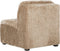 MUST Living Lounge chair Liberty,75x67x85 cm, glamour sand