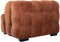 MUST Living Lounge chair Mars,75x102x95 cm, glamour cinnamon