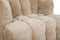 MUST Living Lounge chair Mars,75x102x95 cm, glamour sand