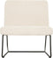 MUST Living Lounge chair Zola,80x78x80 cm, glossy natural