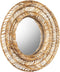 MUST Living Mirror San Miguel small,Ø70x10 cm, Abaca