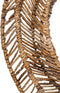 MUST Living Mirror San Miguel small,Ø70x10 cm, Abaca