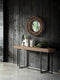MUST Living Mirror San Miguel small,Ø70x10 cm, Abaca