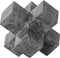 MUST Living Object Wavebreaker Black,19x19x19 cm, black marble