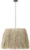 MUST Living Pendant lamp Hippie,60xØ60 cm, mendong grass