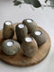 MUST Living Plate Display NATUREL,3xØ40 cm, teakwood naturel