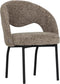 MUST Living Side chair Arca,86x61x61 cm, glossy brown