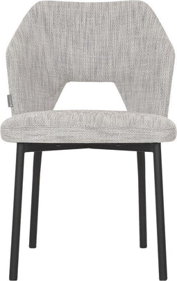 MUST Living Side chair Bloom,82x54x57 cm, polaris light grey