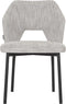 MUST Living Side chair Bloom,82x54x57 cm, polaris light grey