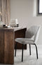 MUST Living Side chair Bloom,82x54x57 cm, polaris light grey