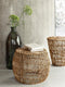 MUST Living Side table Cala Gracio,37xØ44 cm, Abaca