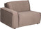 MUST Living Sofa element Rally 1 arm left,76x110x92 cm, velvet taupe