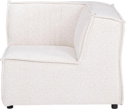 MUST Living Sofa element Rally corner,76x90x90 cm, poodle beige
