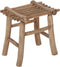 MUST Living Stool Bohemian,48x48x37 cm, teak branch