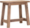 MUST Living Stool Easy rectangular,45x45x25 cm, recycled teakwood