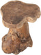MUST Living Stool Mushroom Natural,45xØ40 cm, teakwood roots
