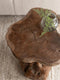 MUST Living Stool Mushroom Natural,45xØ40 cm, teakwood roots