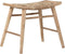 MUST Living Stool Rex,50x55x42 cm, recycled teakwood with banana bark seat