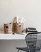 MUST Living Storage box Organize round, set of 2,25xØ24 cm / 20xØ18 cm