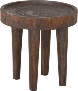 MUST Living Table Tray brown,45xØ45 cm, suar wood rustic brown