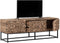 MUST Living TV stand Sticks, 2 doors and 1 drawer,50x145x40 cm, teakwood