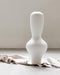 MUST Living Vase Bowling,52xØ22 cm, fiber cement white painted