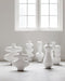 MUST Living Vase Bowling,52xØ22 cm, fiber cement white painted