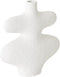MUST Living Vase La Femme medium,46x42x15 cm, fiber cement white painted