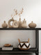 MUST Living Vase Lou sand,31x18x11 cm, terracota