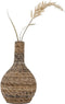 MUST Living Vase Onion small - 36xØ20 cm, banana bark with ceramic
