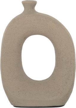 MUST Living Vase Salda large sand,31x22x12 cm, terracota