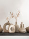 MUST Living Vase Salda small sand,23x18x9 cm, terracota