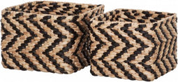 Must Living Vierkante Mand - Set van 2