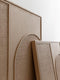 MUST Living Wall Panel Elyn Brown small,102x76x4 cm, brown jute