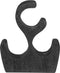 MUST Living Wine rack Grape small,30x25x14 cm, 3 bottles, suar wood, black with natural cracks