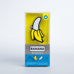 Mustard - Banana Audio Splitter Banana shaped earphone splitter